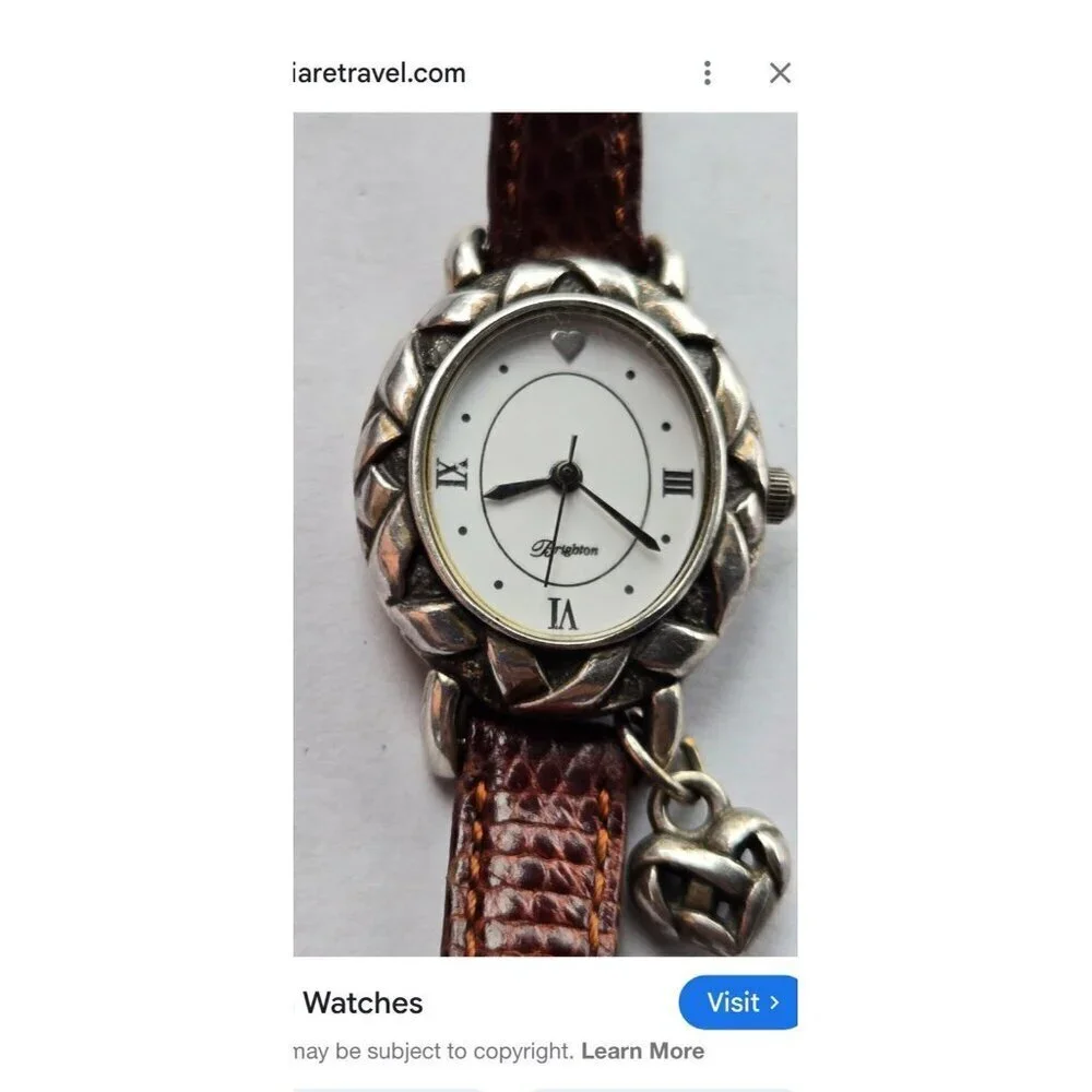 Brighton Carmel Watch Tested New Battery Vintage Excellent Condition has charm